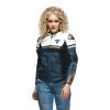 Dainese RAPIDA dámská sportovní kožená bunda modrá/bílá vel.38